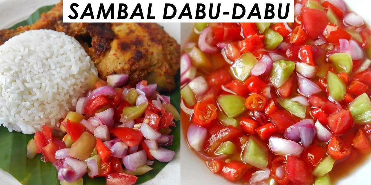 Kesegaran Sambal Dabudabu Bercampur Dengan Sensasi Pedas