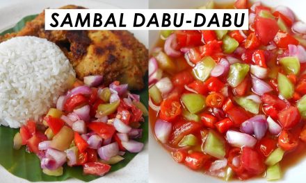 Kesegaran Sambal Dabudabu Bercampur Dengan Sensasi Pedas