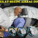 Peran Penting Airbag Mengurangi Cedera Saat Terjadi Kecelakaan