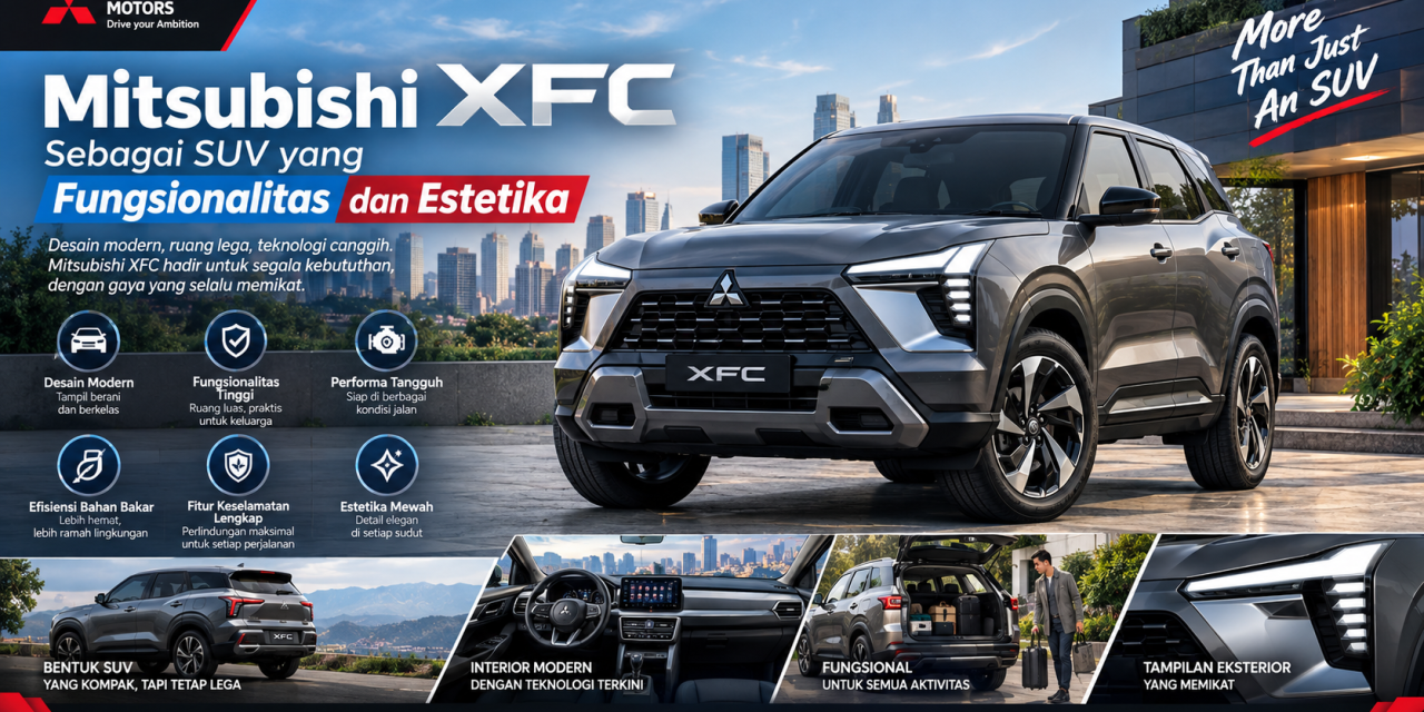 Mitsubishi XFC Sebagai SUV Yang Fungsionalitas Dan Estetika