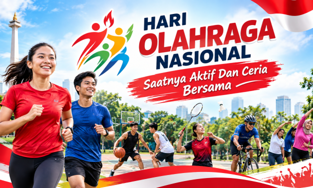 Hari Olahraga Nasional, Saatnya Aktif Dan Ceria Bersama